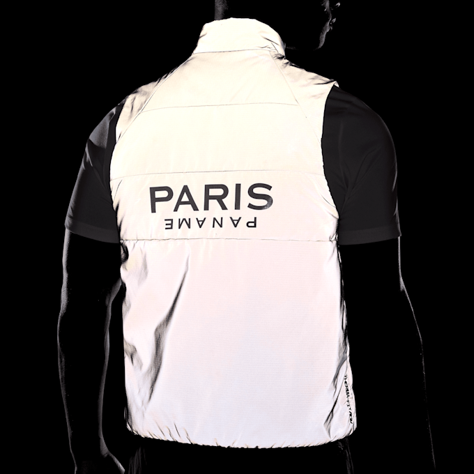 Nike PSG Therma-Fit ADV Running Division Vest GXTA srebrny 48795 4