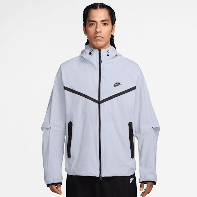 Nike   Tech Woven Windrunner Full Zip Jacket bleu 48801 1