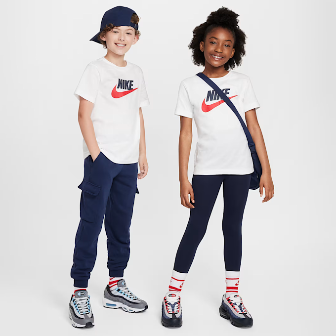 Nike Sportswear Tee HBR Futura bianco 48816 4