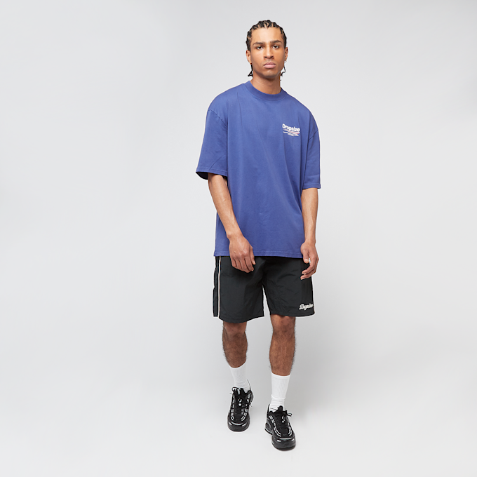 DropSize Heavy Oversized Three Lines Back T-Shirt blauw 48844 5