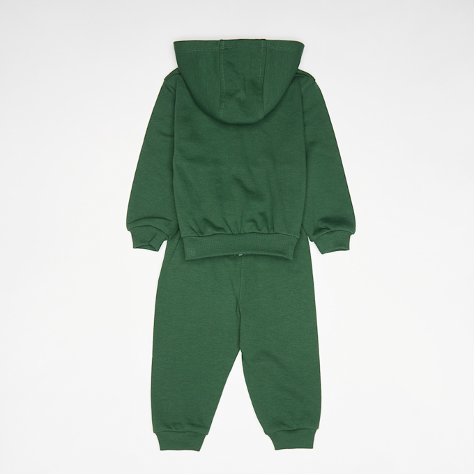 Nike   Low-Brand-Read French-Terry Fullzip Club Set verde 48862 2