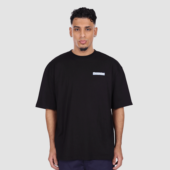 DropSize Heavy Oversize Hustle Culture T-Shirt czarny 48868 2