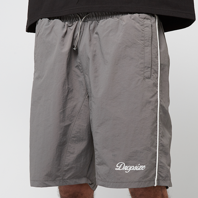 DropSize Piping Shorts gris 48889 5