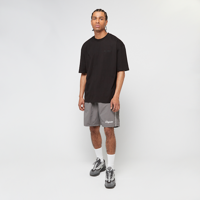 DropSize Piping Shorts siva 48889 6