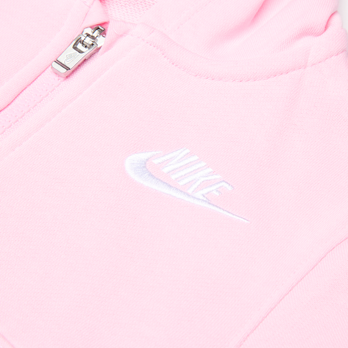 Nike French-Terry Fullzip Club Set rosa 48890 4