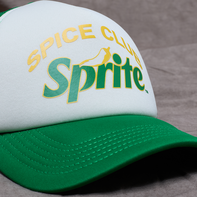 Sprite x SNIPES Spice Club Trucker Cap verde 48894 3