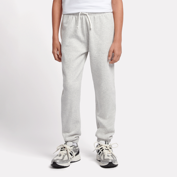 New Balance Boys Brush Back Small Logo Joggers cinzento 48970 1