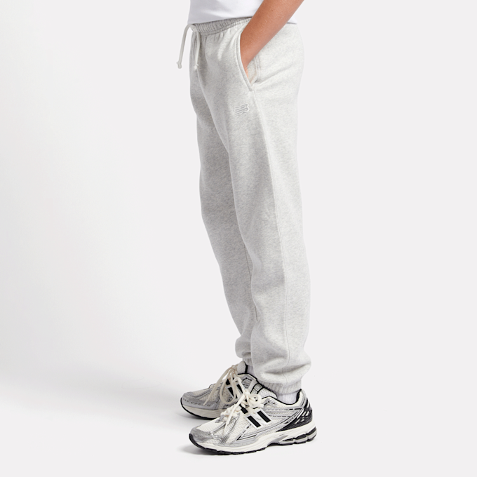 New Balance Boys Brush Back Small Logo Joggers cinzento 48970 2