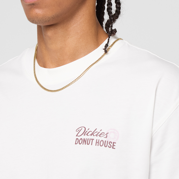 Dickies Donut House Tee Short Sleeve blanc 49010 3