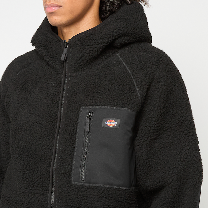 Dickies Central High Pile Hooded crna 49021 3