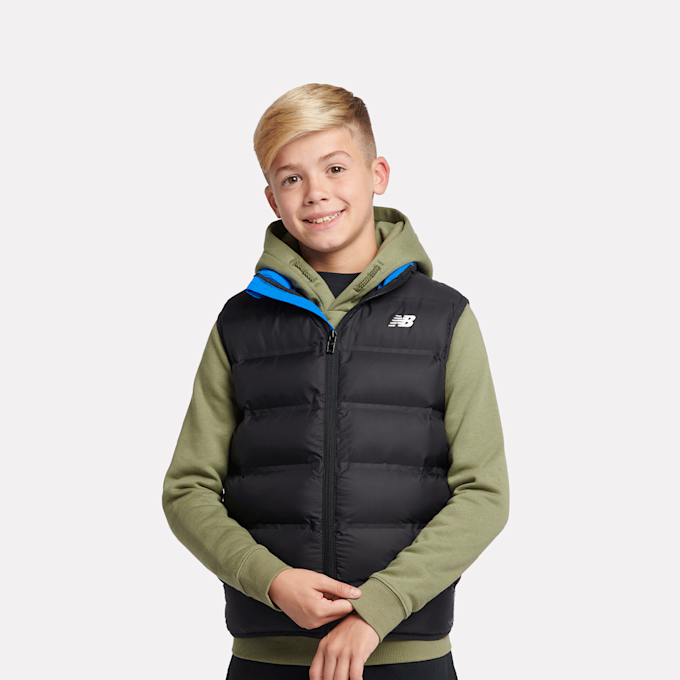 New Balance Bond Quilted Gilet schwarz 49039 1