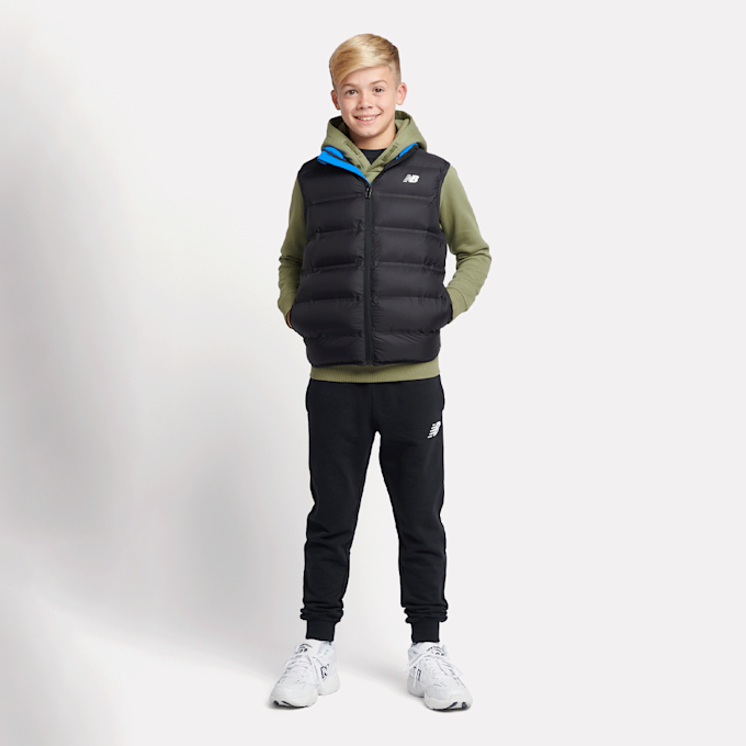 New Balance Bond Quilted Gilet schwarz 49039 5