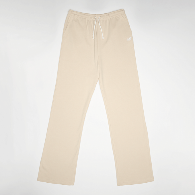 New Balance French-Terry Small Logo Wide Leg Jogger beż 49044 1