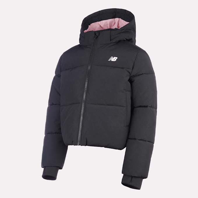 New Balance Wide Baffle Puffer Coat schwarz 49054 2