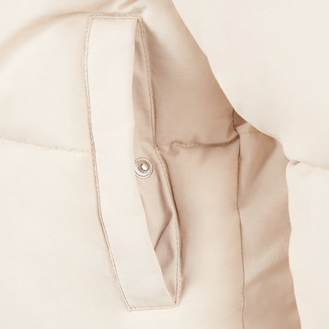 New Balance Wide Baffle Puffer Coat bege 49057 5