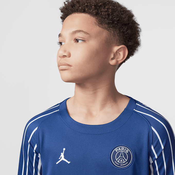 Jordan PSG Nike Dri-Fit Jersey Shortsleeve Stadium Fourth blau 49130 3
