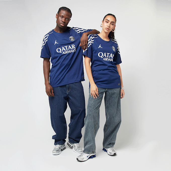 Jordan PSG Nike Dri-Fit Jersey Shortsleeve Stadium Fourth azul 49136 8