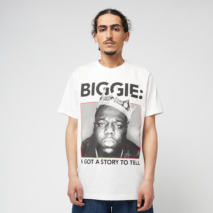 Mister Tee Biggie Crown Tee bianco 49144 1