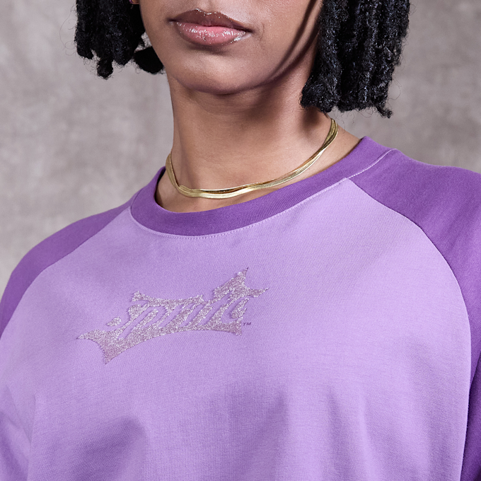 Sprite x SNIPES Spark Oversized Raglan T-Shirt fioletowy 49150 3