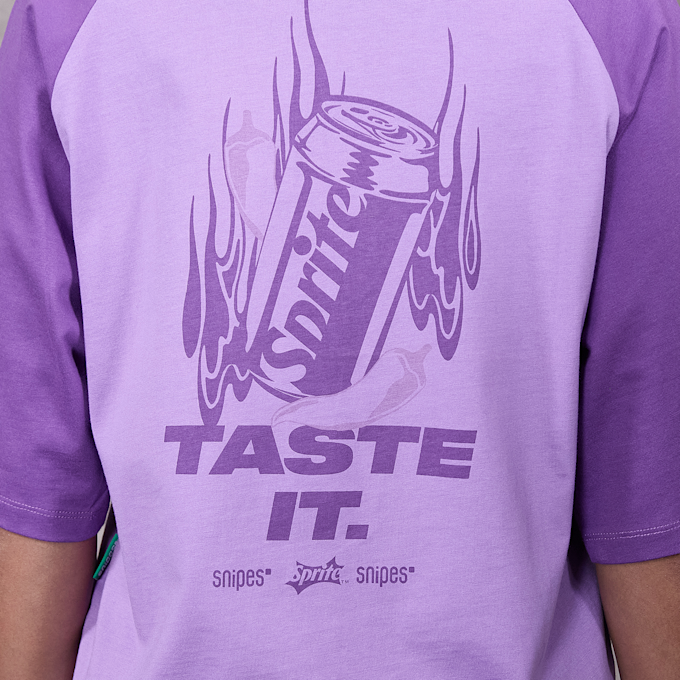 Sprite x SNIPES Spark Oversized Raglan T-Shirt violeta 49150 5