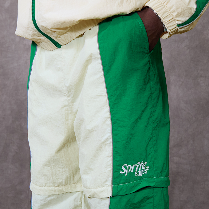Sprite x SNIPES Zip Off Colorblock Track Pants zelena 49163 5