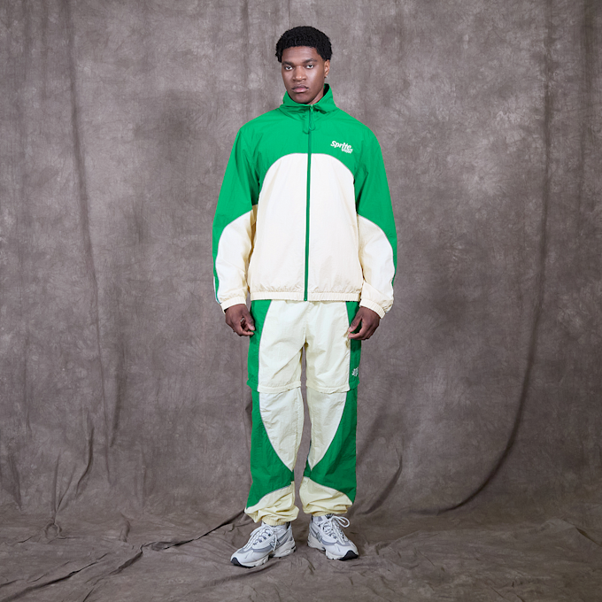 Sprite x SNIPES Zip Off Colorblock Track Pants zelena 49163 8