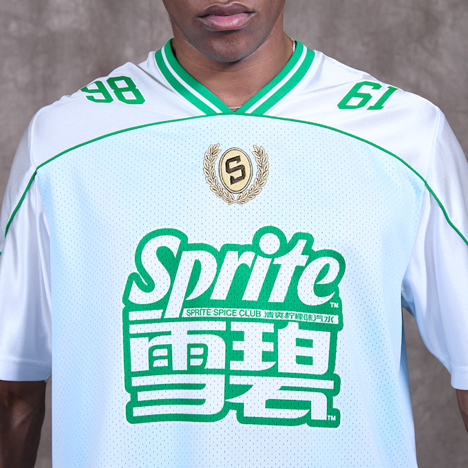 Sprite x SNIPES Flame Football Jersey azul 49168 3