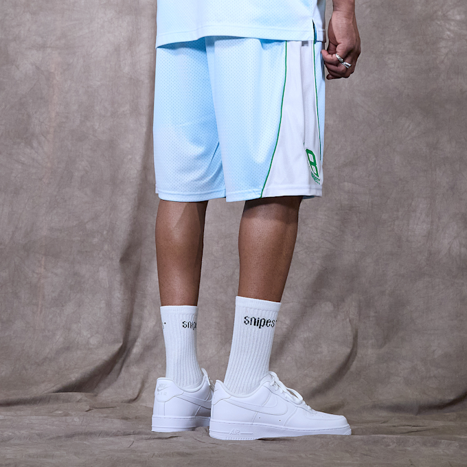 Sprite x SNIPES Flame Mesh Shorts bleu 49174 3