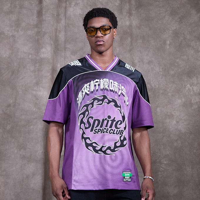 Sprite x SNIPES Ripple Football Jersey pourpre 49172 1
