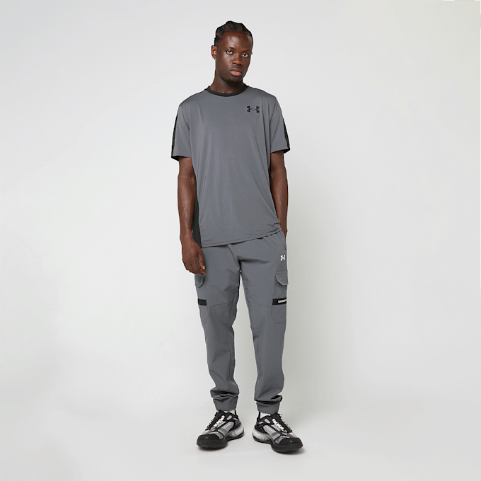 Under Armour HG Wordmark Shortsleeve grigio 49180 5