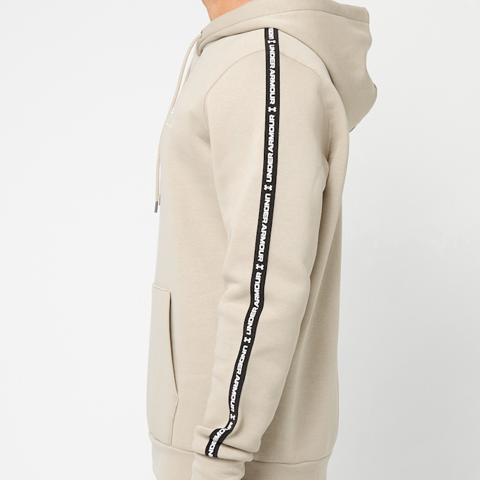Under Armour Icon Fleece Hoodie Taping beż | 1389356-299 | SNIPES