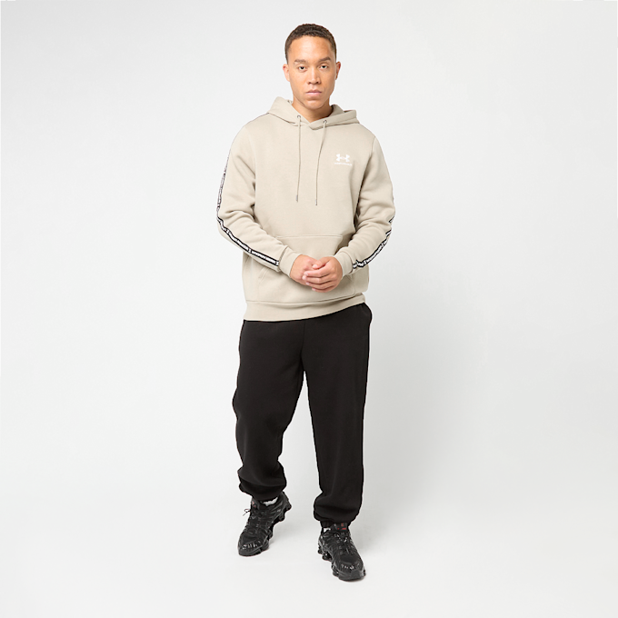 Under Armour Icon Fleece Hoodie Taping beż 49186 6