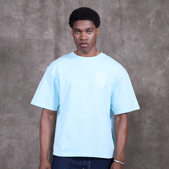 Sprite x SNIPES Lingual Oversized T-Shirt bleu 49192 3