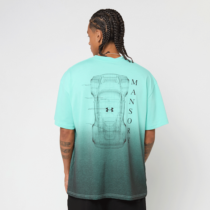 Under Armour UA x Mansory Fade Shortsleeve turkusowy 49196 2