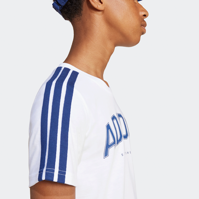 adidas Originals College Tee M brown blanco 49202 4