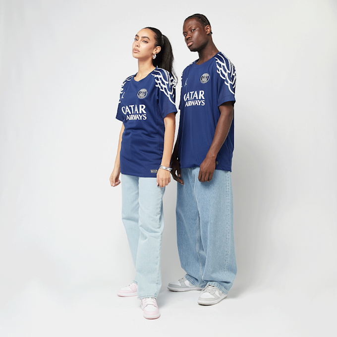 Jordan Barcola / No. 29 / PSG Nike Stadium Fourth 2024/25 bleu 49207 9