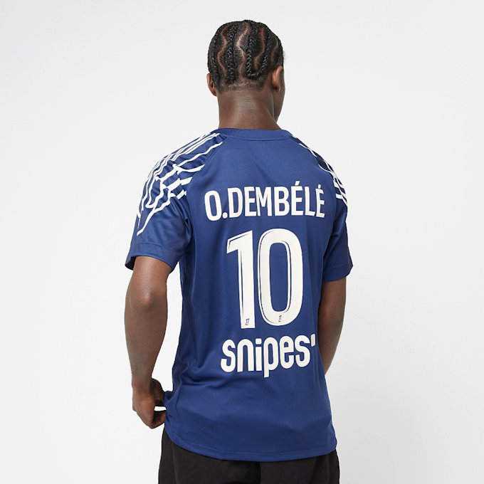 Jordan Dembélé / No. 10 / PSG Nike Stadium Fourth 2024/25 niebieski 49211 2