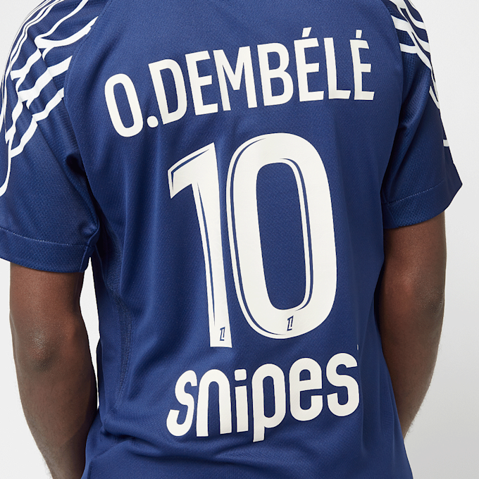 Jordan Dembélé / No. 10 / PSG Nike Stadium Fourth 2024/25 azul 49211 8