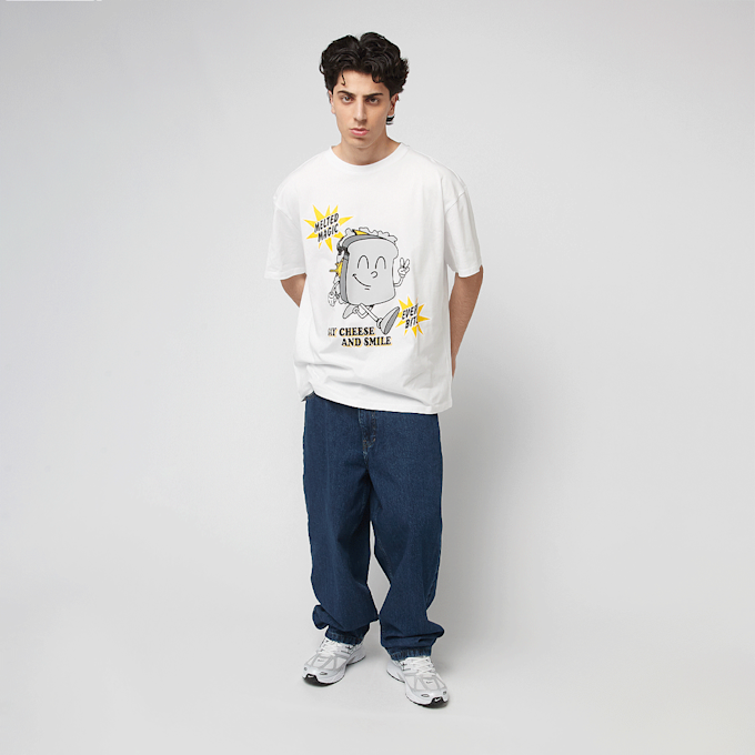 Mister Tee Cheese And Smile Oversize Tee blanc 49228 4