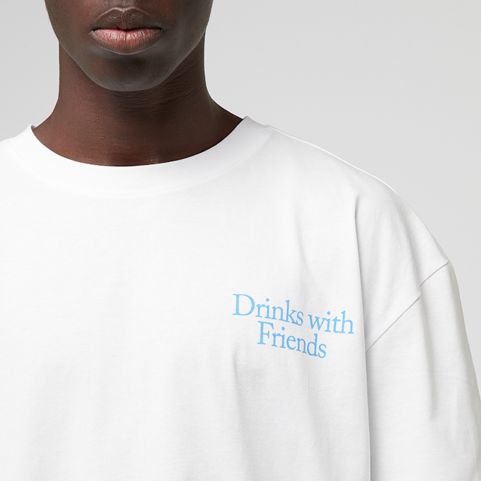 Mister Tee Choose Your Drink Oversize Tee bianco 49229 3