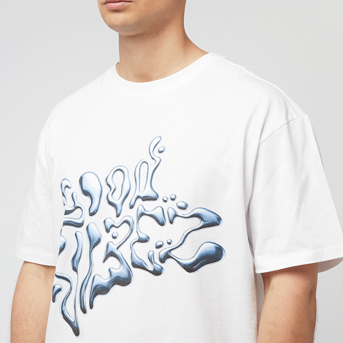 Mister Tee Good Vibez Chrome Oversize Tee bijela 49238 3