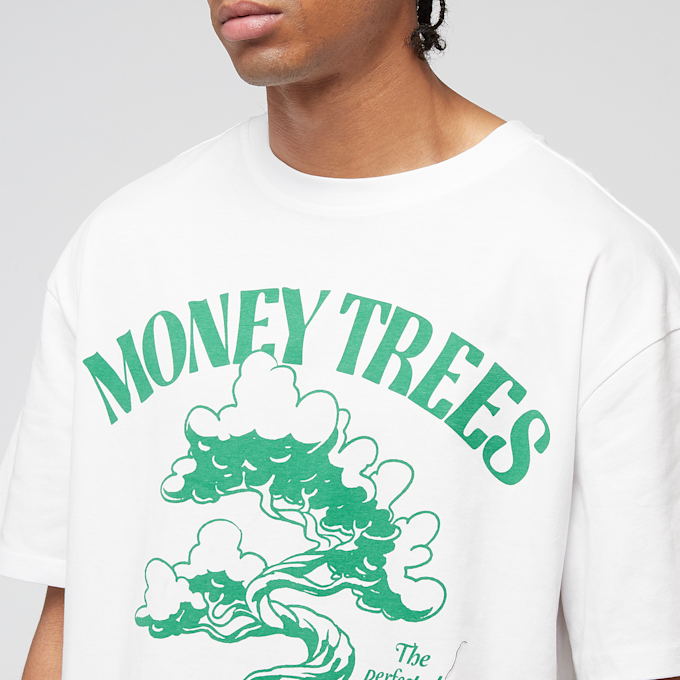 Mister Tee Green Money Trees Oversize Tee biały 49239 3