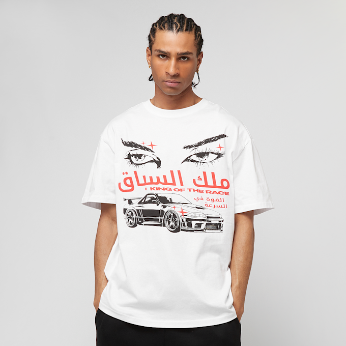 Mister Tee King Of The Race Oversize Tee branco 49241 1