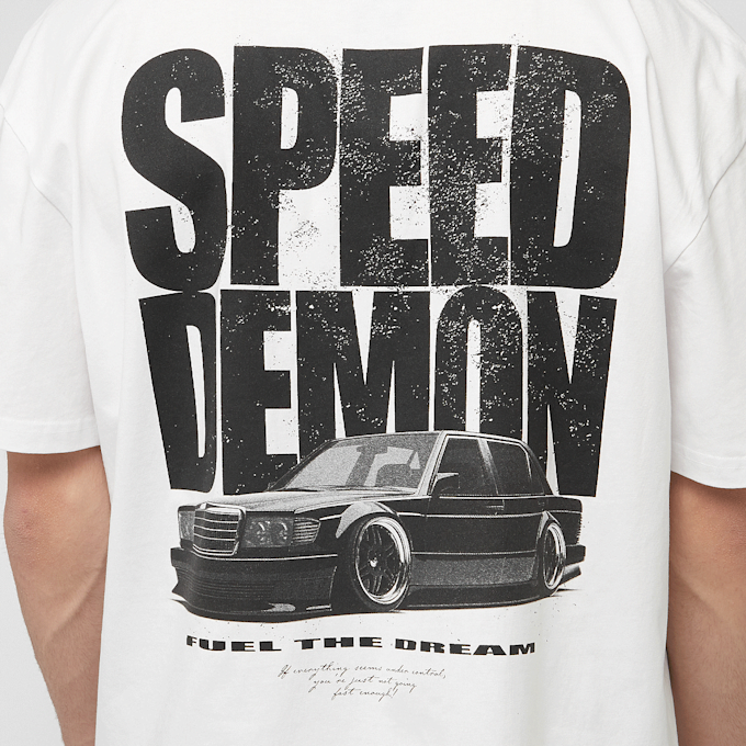 Mister Tee Speed Demon Oversize Tee blanco 49257 4