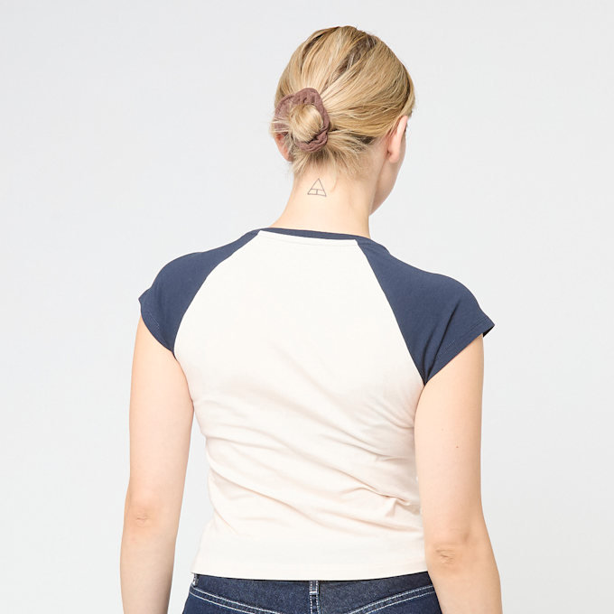 True Religion Raglan Baby Tee bež 49276 2