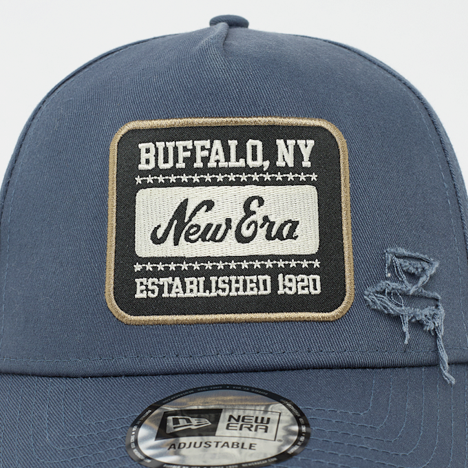 New Era 9FORTY E-FRAME Patch Wash New Era blauw 49332 4