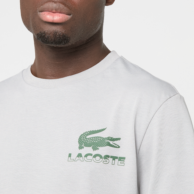 Lacoste T-Shirt faded black cinzento 49388 4
