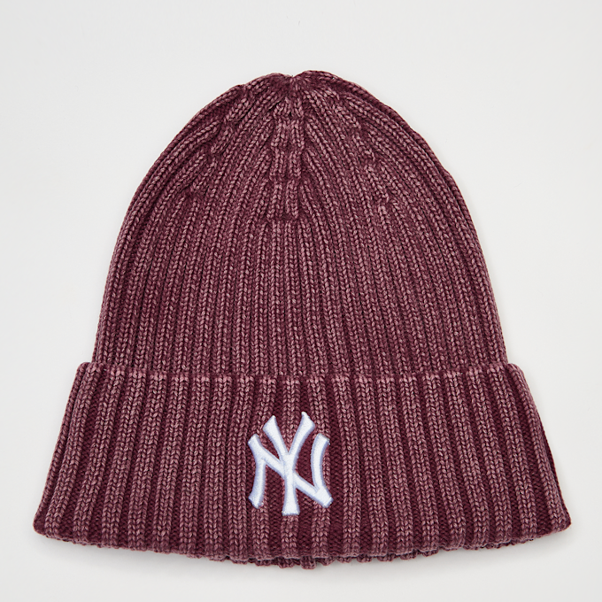New Era Washed Beanie MLB New York Yankees fioletowy 49393 1