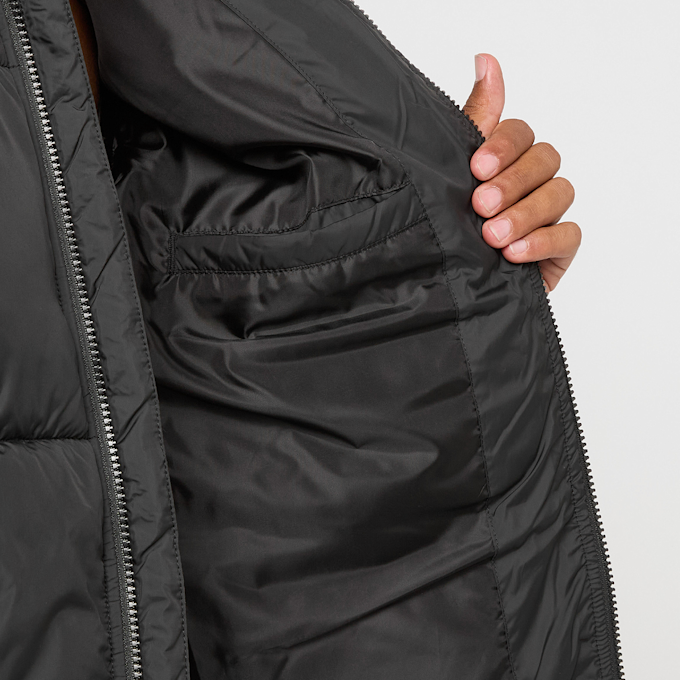 Urban Classics Shiny Puffer Jacket With Hood czarny 49400 4