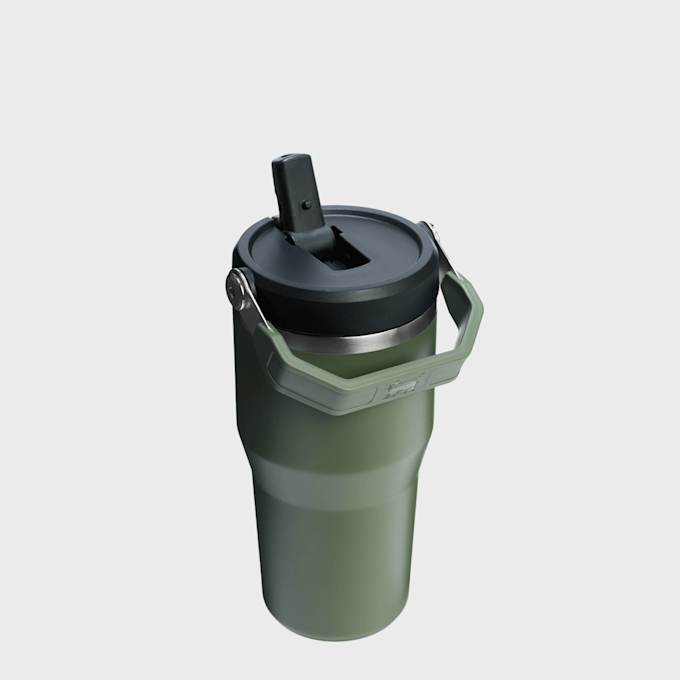 Stanley The IceFlow Flip Straw 2.0 Tumbler | 0,6L grün 49697 2